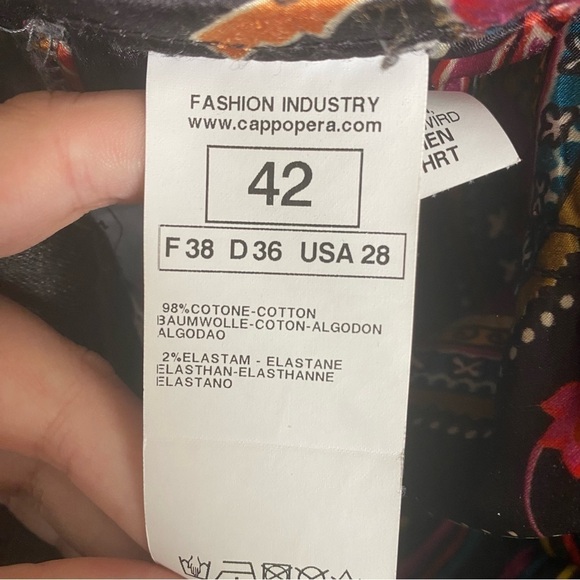 Vintage Y2K Cappopera Straight Jeans Low Waist Jewels Sequins US 28 - Picture 11 of 12